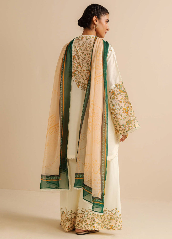 Coco by Zara Shahjahan Printed Lawn Suits Unstitched 3 Piece CZS25PDT Nisa 4 A - Summer Collection