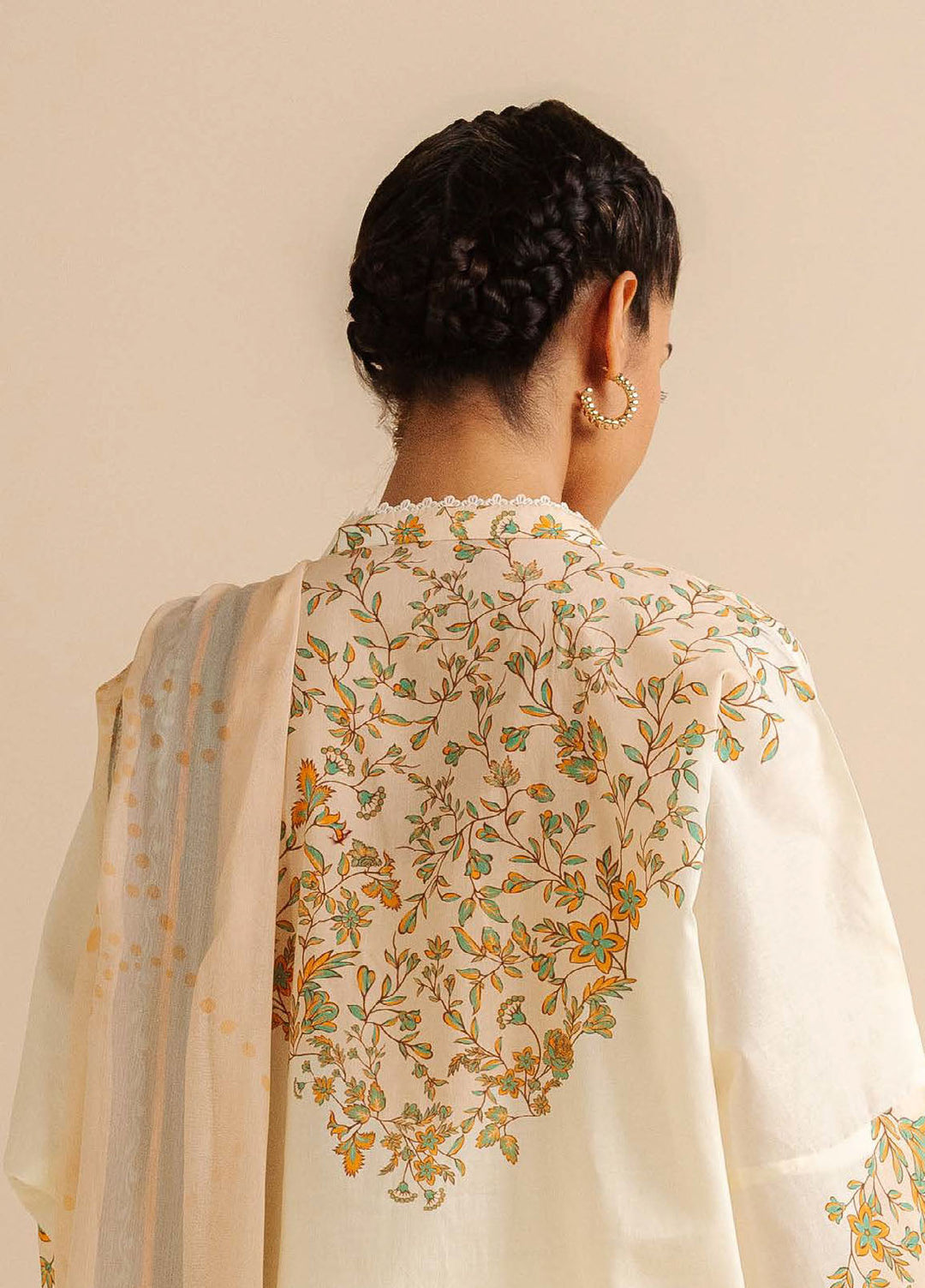 Coco by Zara Shahjahan Printed Lawn Suits Unstitched 3 Piece CZS25PDT Nisa 4 A - Summer Collection