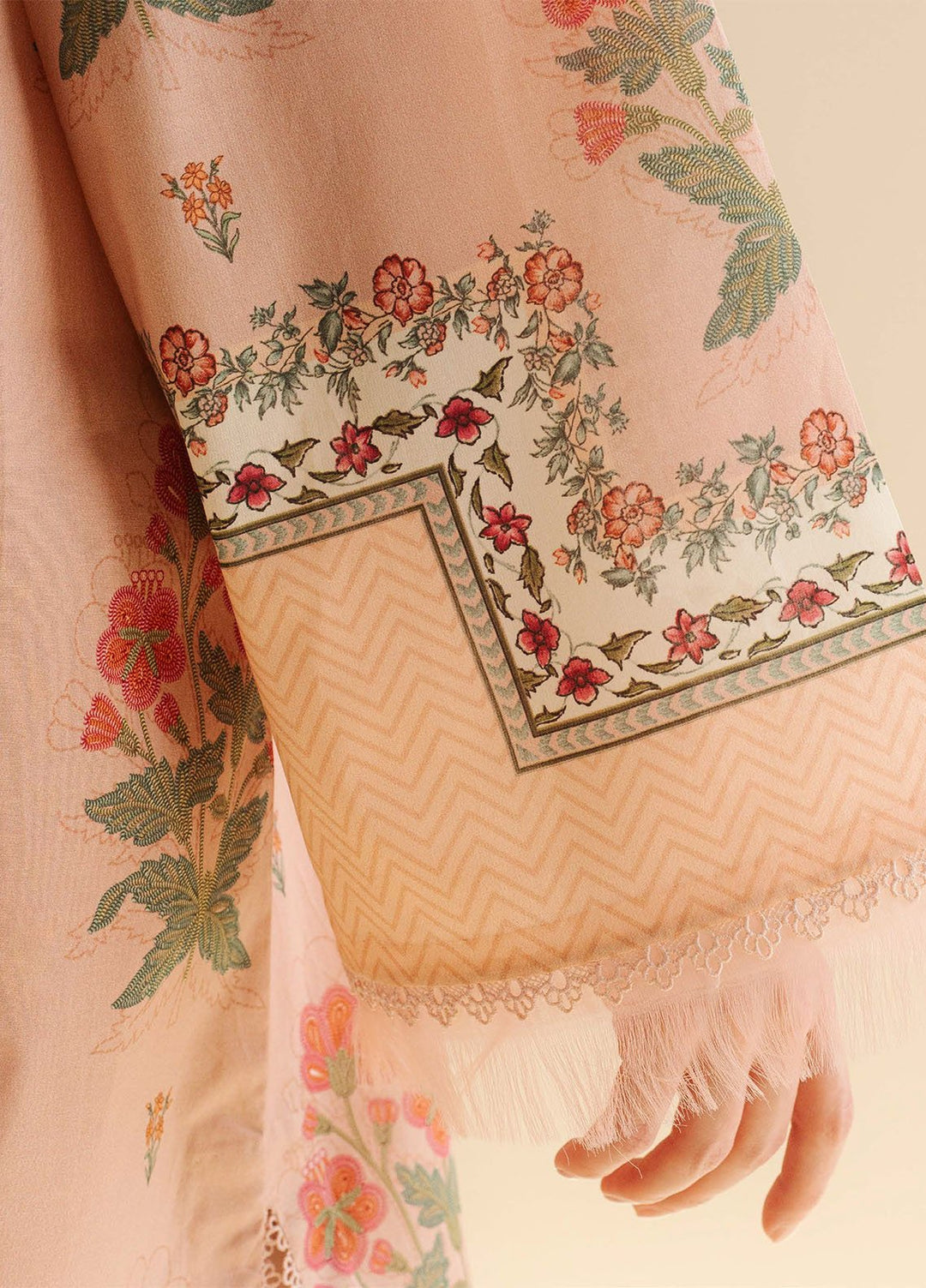 Coco by Zara Shahjahan Printed Lawn Suits Unstitched 3 Piece CZS25PDT Raya 2 A - Summer Collection