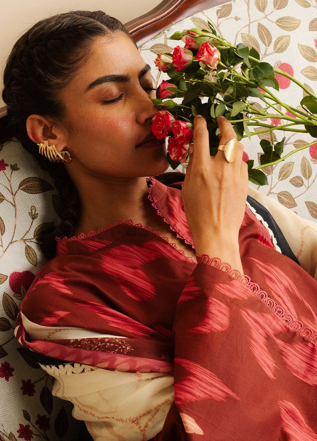 Coco by Zara Shahjahan Printed Lawn Suits Unstitched 3 Piece CZS25PDT Sila 6 A - Summer Collection