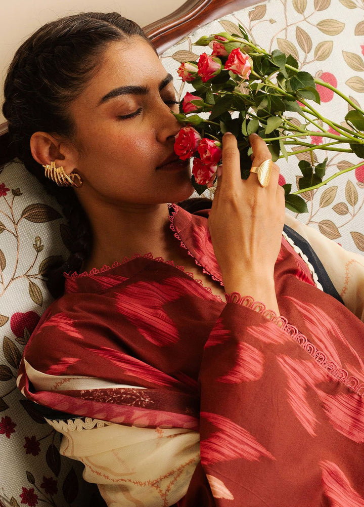 Coco by Zara Shahjahan Printed Lawn Suits Unstitched 3 Piece CZS25PDT Sila 6 A - Summer Collection