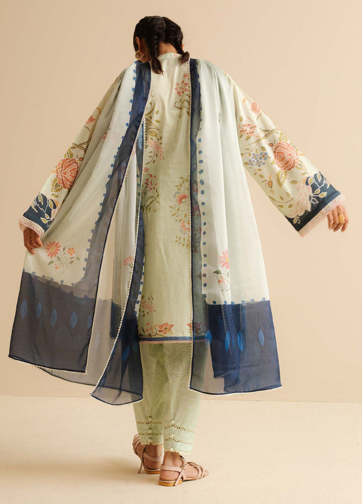 Coco by Zara Shahjahan Printed Lawn Suits Unstitched 3 Piece CZS25PDT Vara 8 A - Summer Collection