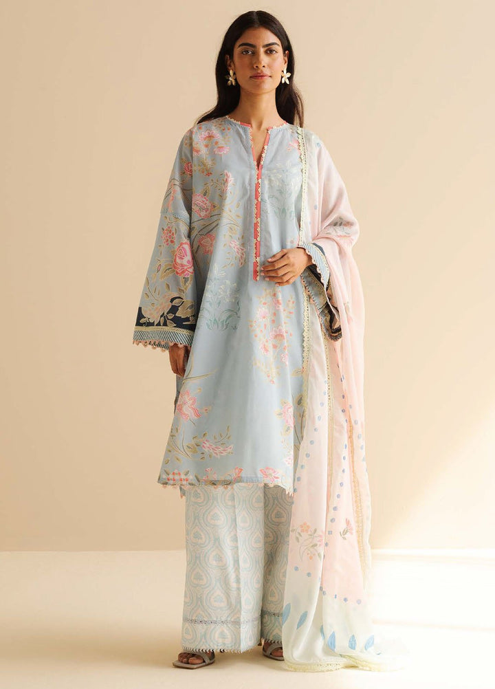 Coco by Zara Shahjahan Printed Lawn Suits Unstitched 3 Piece CZS25PDT Vara 8 B - Summer Collection