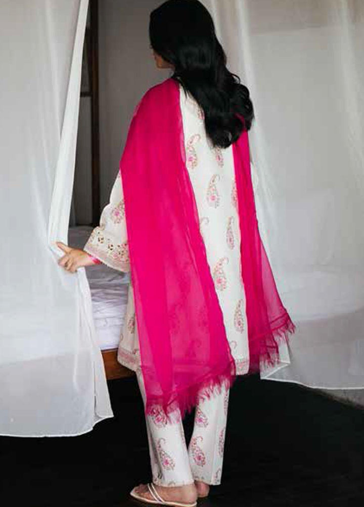 Coco by Zara Shahjahan Embroidered Lawn Suits Unstitched 3 Piece CZS22-S2 10B - Summer Collection