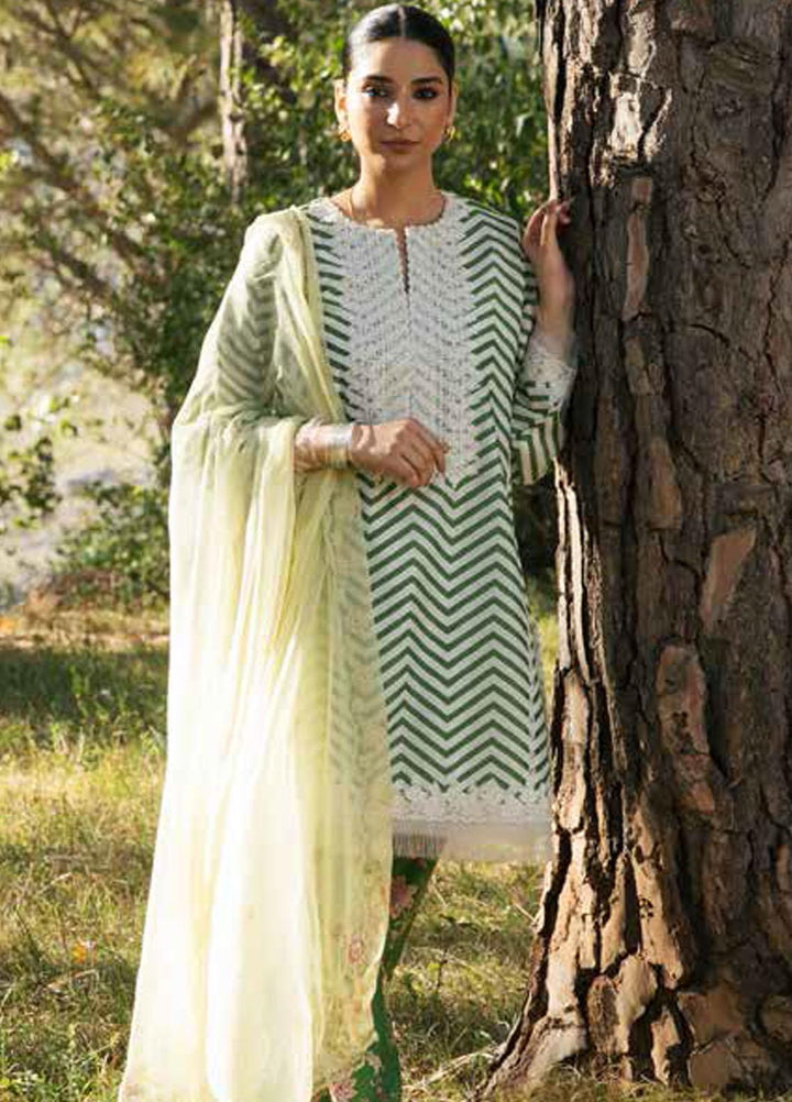 Coco by Zara Shahjahan Embroidered Lawn Suits Unstitched 3 Piece CZS22-S2 1B - Summer Collection