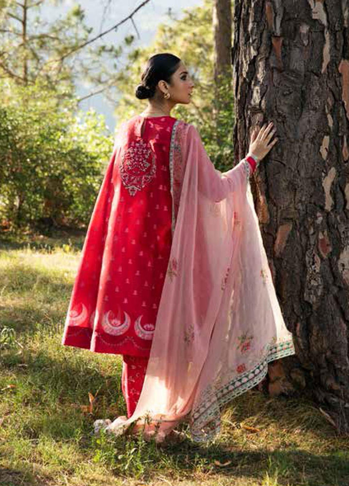 Coco by Zara Shahjahan Embroidered Lawn Suits Unstitched 3 Piece CZS22-S2 2A - Summer Collection