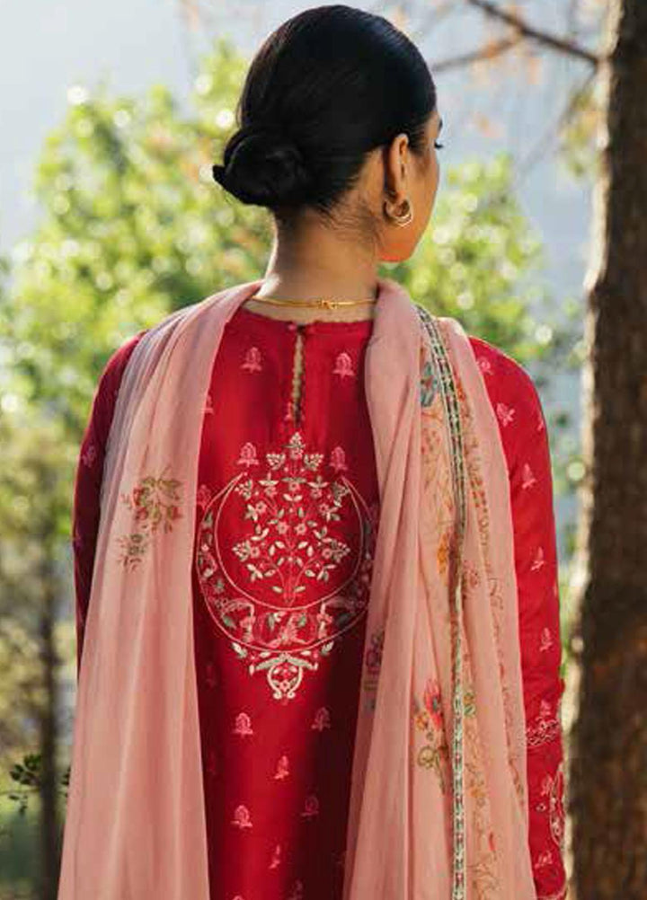 Coco by Zara Shahjahan Embroidered Lawn Suits Unstitched 3 Piece CZS22-S2 2A - Summer Collection