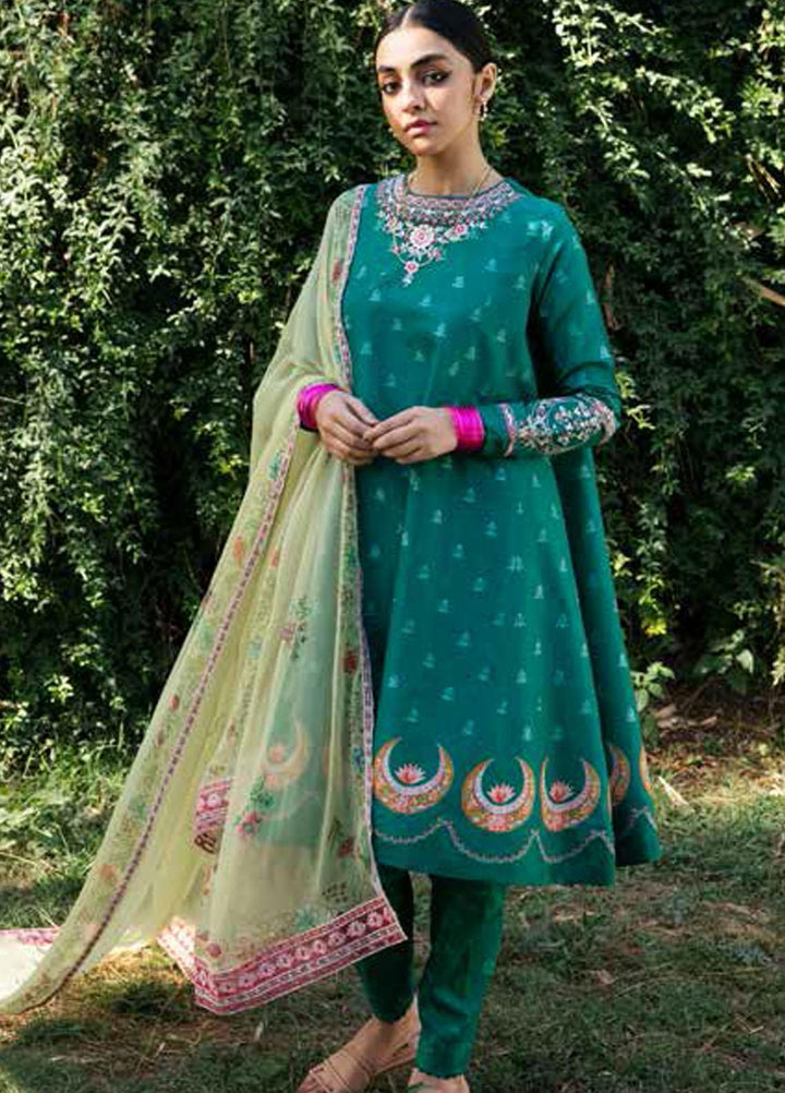 Coco by Zara Shahjahan Embroidered Lawn Suits Unstitched 3 Piece CZS22-S2 2B - Summer Collection