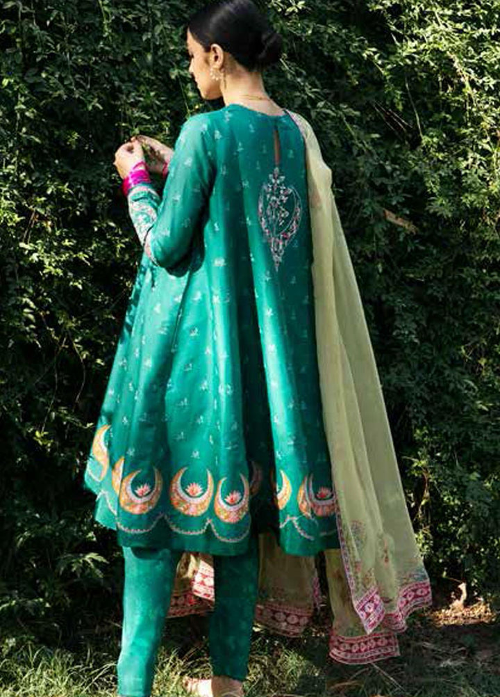 Coco by Zara Shahjahan Embroidered Lawn Suits Unstitched 3 Piece CZS22-S2 2B - Summer Collection