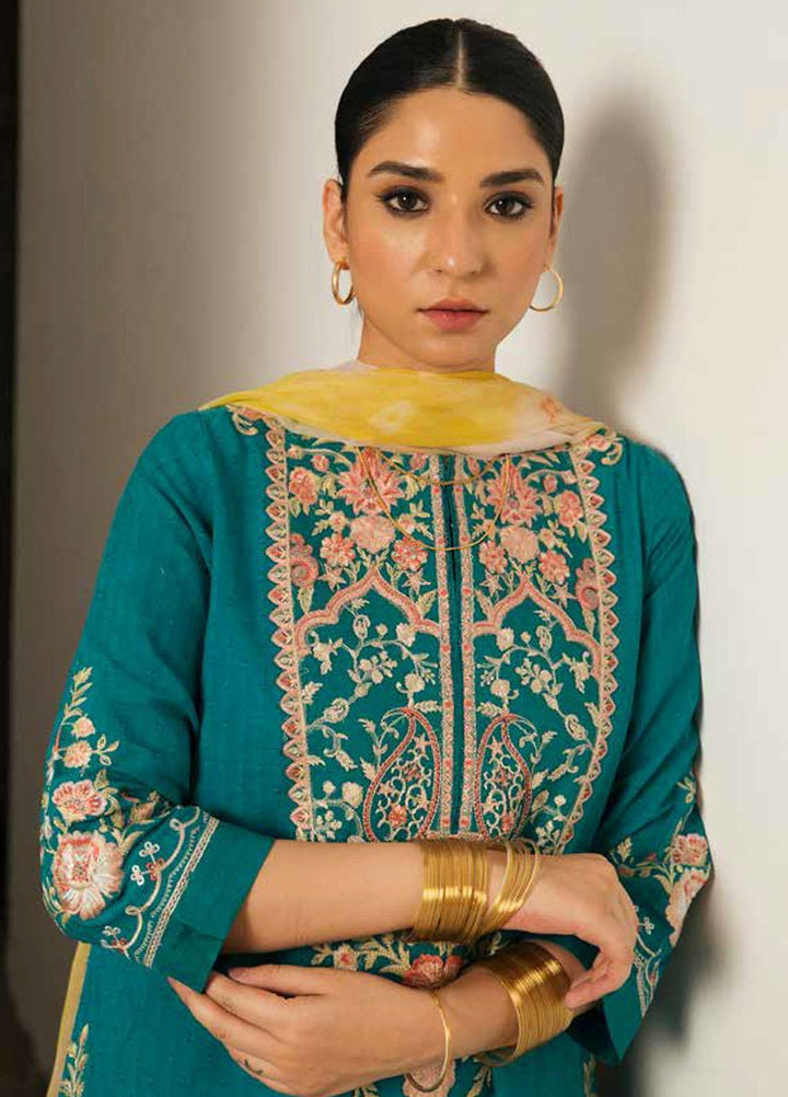 Coco by Zara Shahjahan Embroidered Lawn Suits Unstitched 3 Piece CZS22-S2 4B - Summer Collection