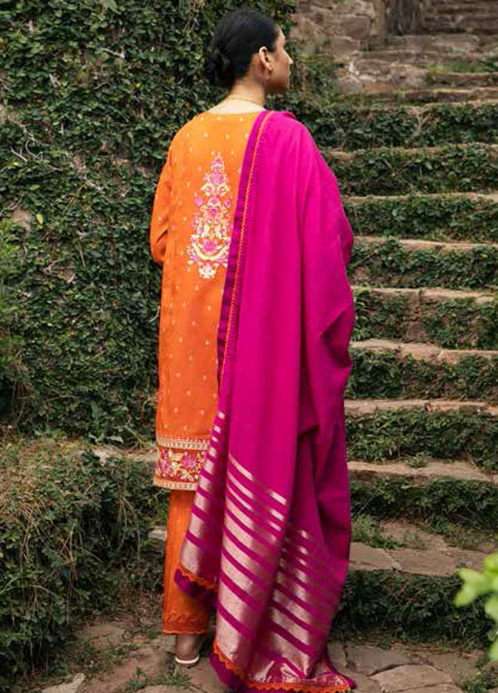 Coco by Zara Shahjahan Embroidered Lawn Suits Unstitched 3 Piece CZS22-S2 5A - Summer Collection