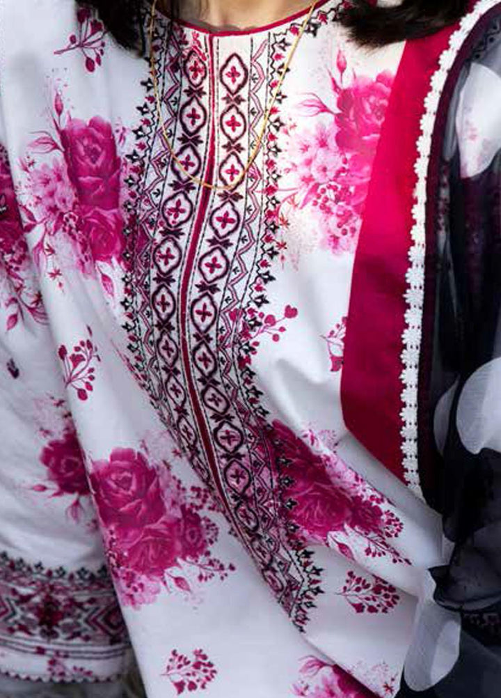 Coco by Zara Shahjahan Embroidered Lawn Suits Unstitched 3 Piece CZS22-S2 6B - Summer Collection