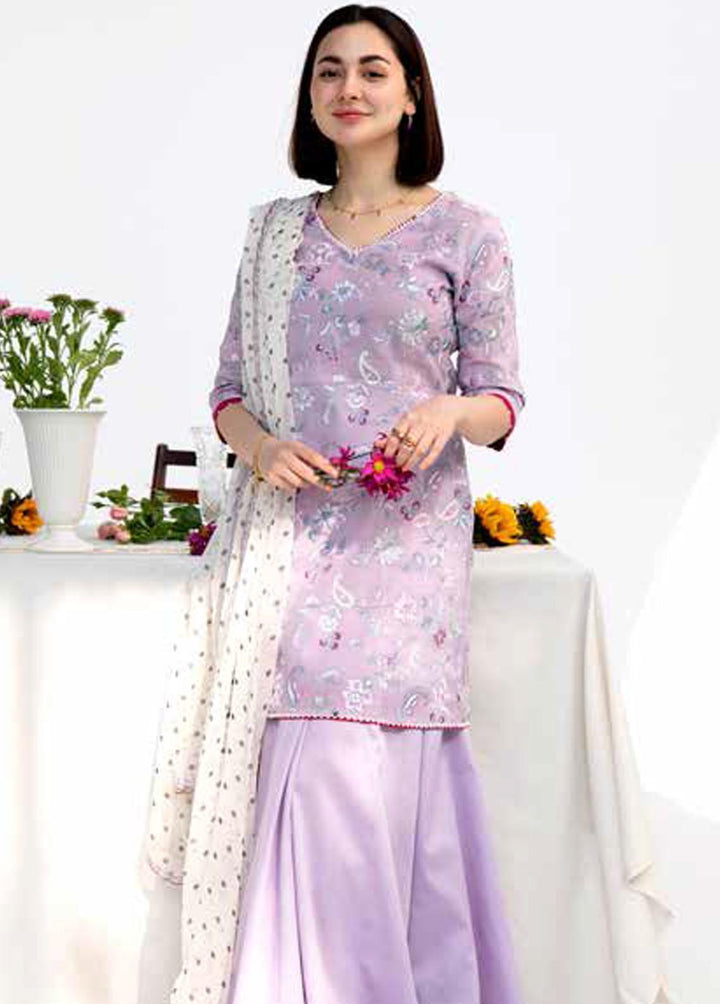 Coco by Zara Shahjahan Embroidered Lawn Suits Unstitched 3 Piece CZS23S 1B - Summer Collection