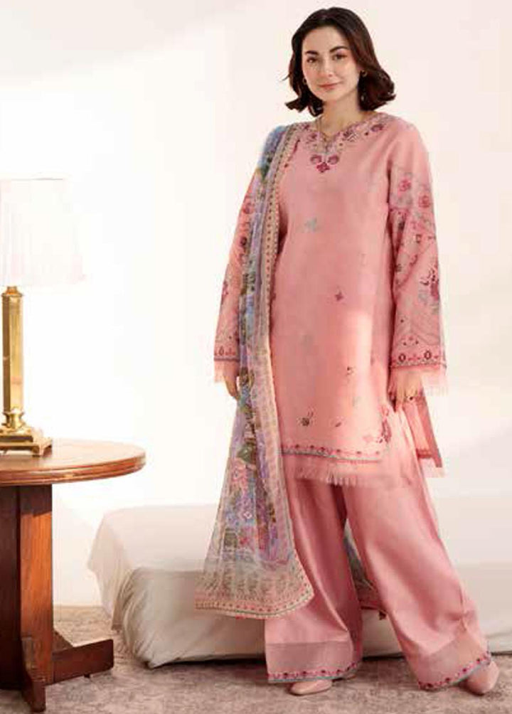 Coco by Zara Shahjahan Embroidered Lawn Suits Unstitched 3 Piece CZS23S 2A - Summer Collection