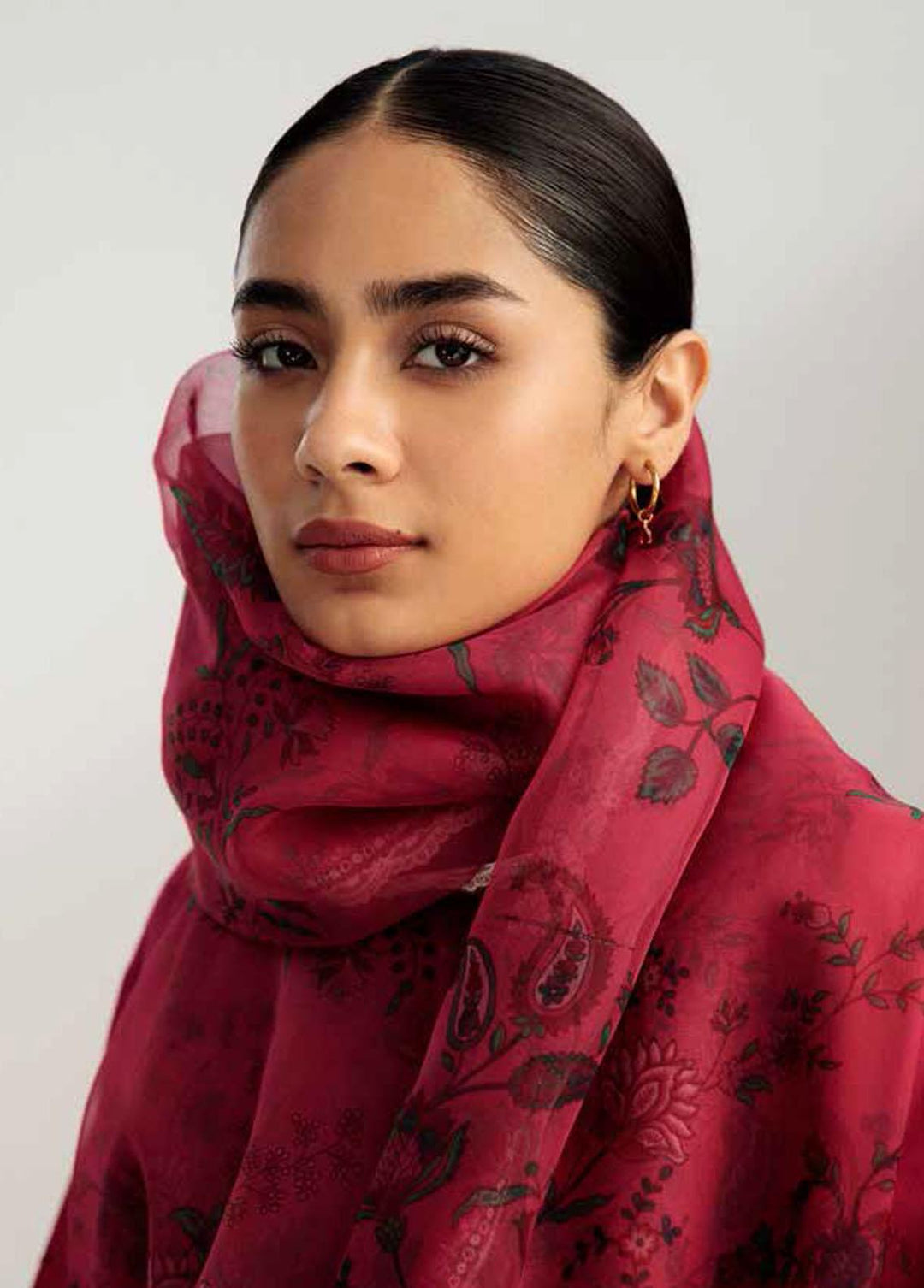 Coco by Zara Shahjahan Embroidered Lawn Suits Unstitched 3 Piece CZS23S 3B - Summer Collection