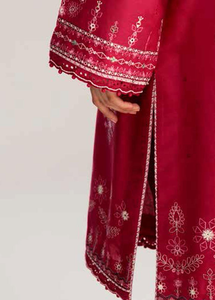 Coco by Zara Shahjahan Embroidered Lawn Suits Unstitched 3 Piece CZS23S 3B - Summer Collection