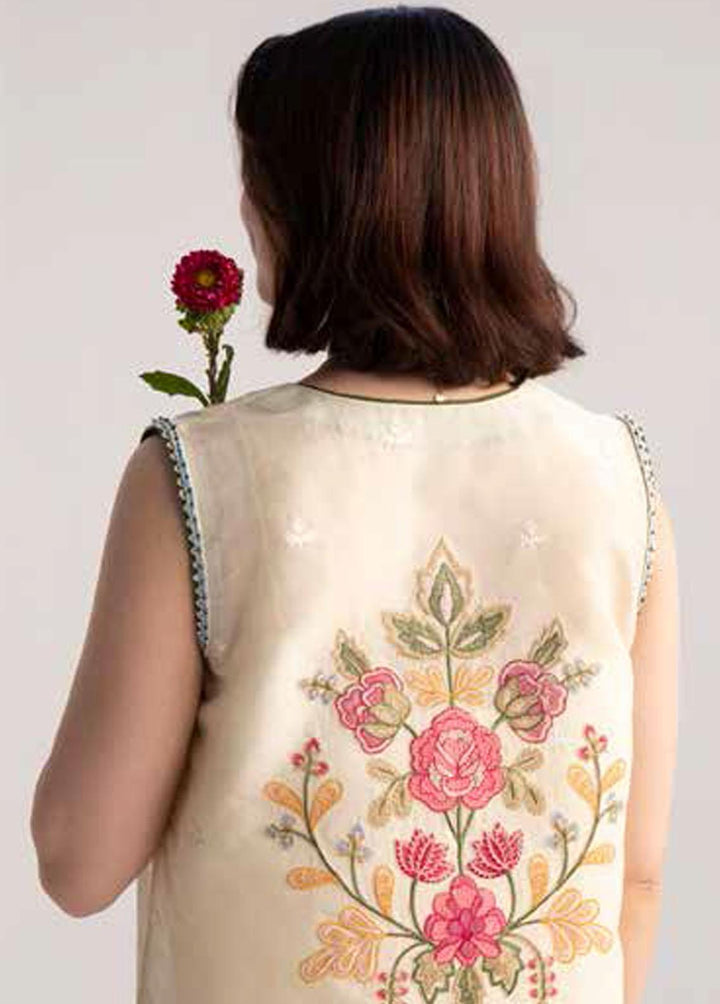 Coco by Zara Shahjahan Embroidered Lawn Suits Unstitched 3 Piece CZS23S 7A - Summer Collection