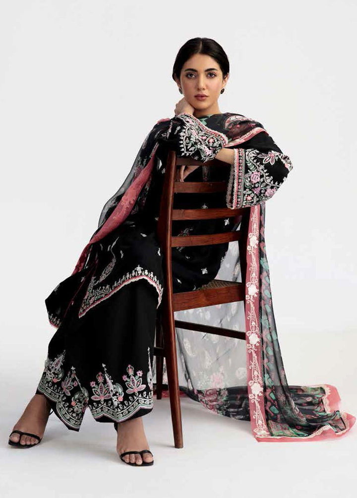 Coco by Zara Shahjahan Embroidered Lawn Suits Unstitched 3 Piece CZS23S 9B - Summer Collection