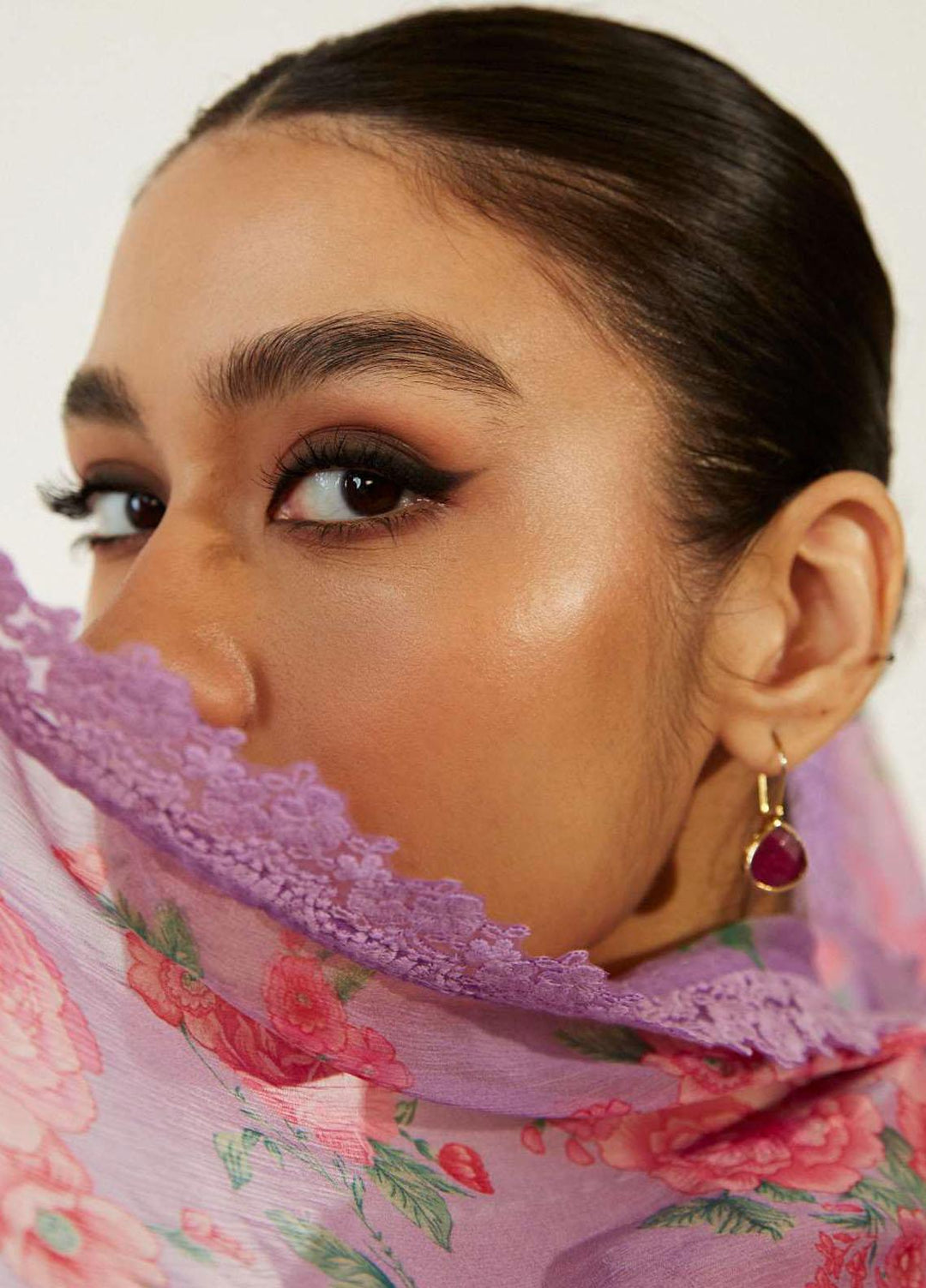 Coco by Zara Shahjahan Embroidered Lawn Suits Unstitched 3 Piece CZS23SL 2B - Summer Collection