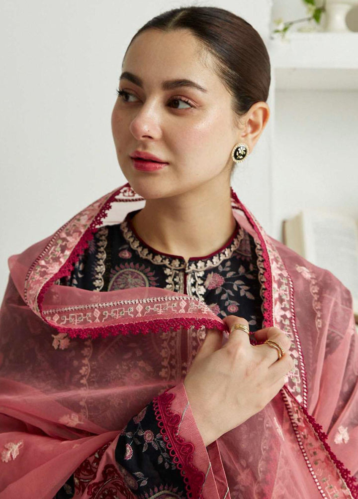 Coco by Zara Shahjahan Embroidered Lawn Suits Unstitched 3 Piece CZS23SL 3B - Summer Collection