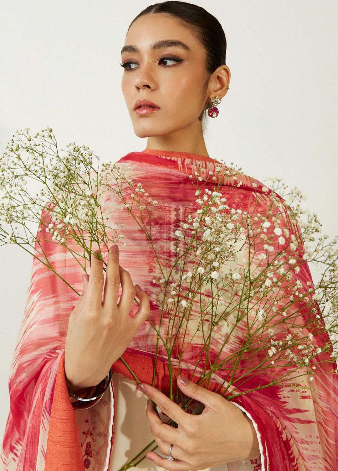 Coco by Zara Shahjahan Embroidered Lawn Suits Unstitched 3 Piece CZS23SL 7A - Summer Collection