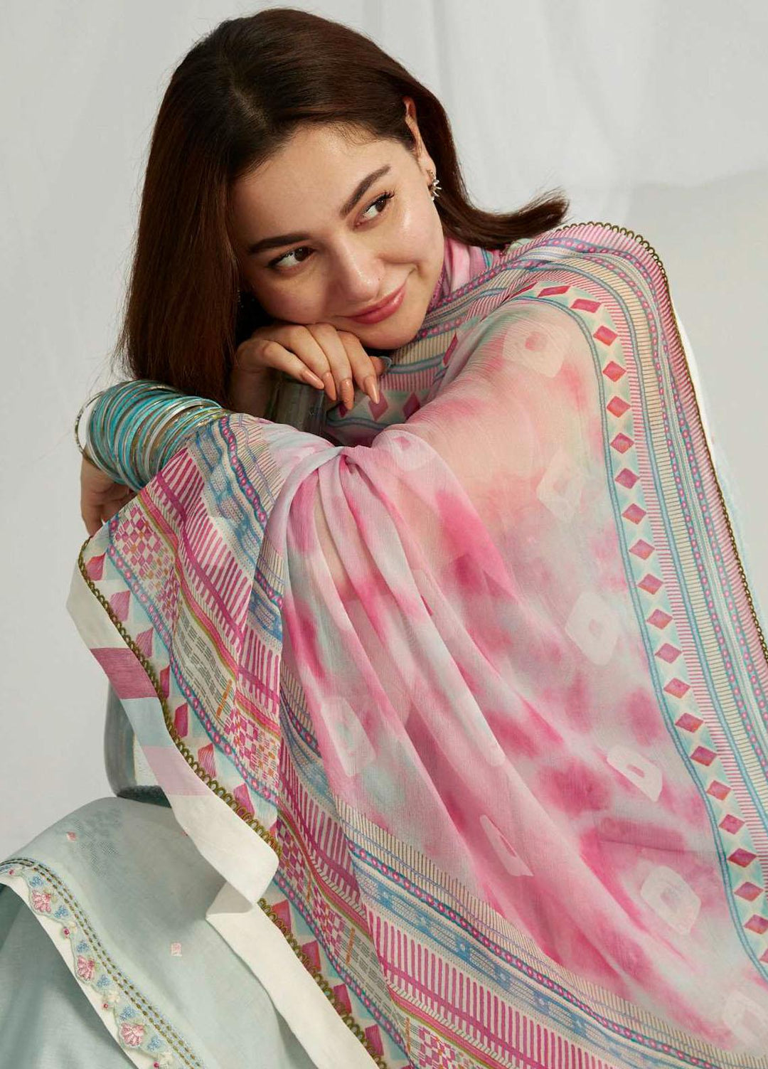 Coco by Zara Shahjahan Embroidered Lawn Suits Unstitched 3 Piece CZS23SL 8B - Summer Collection