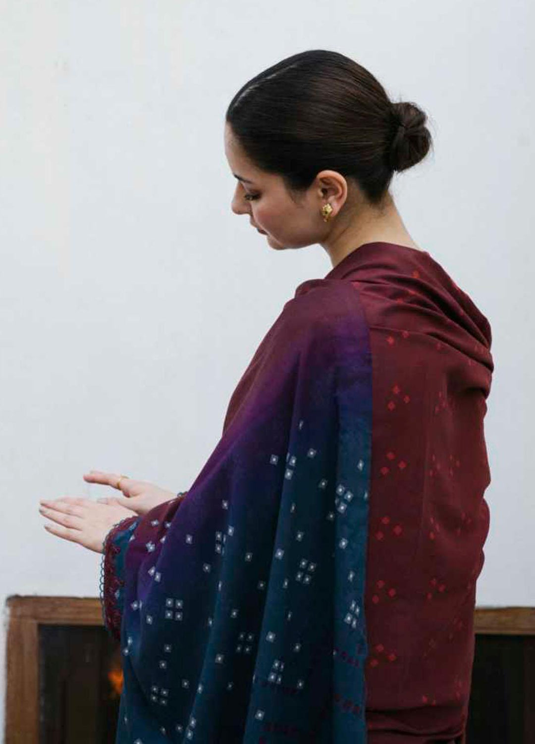 Coco By Zara Shahjahan Embroidered Khaddar Suits Unstitched 3 Piece CZS21UW ZR-02 B - Winter Collection