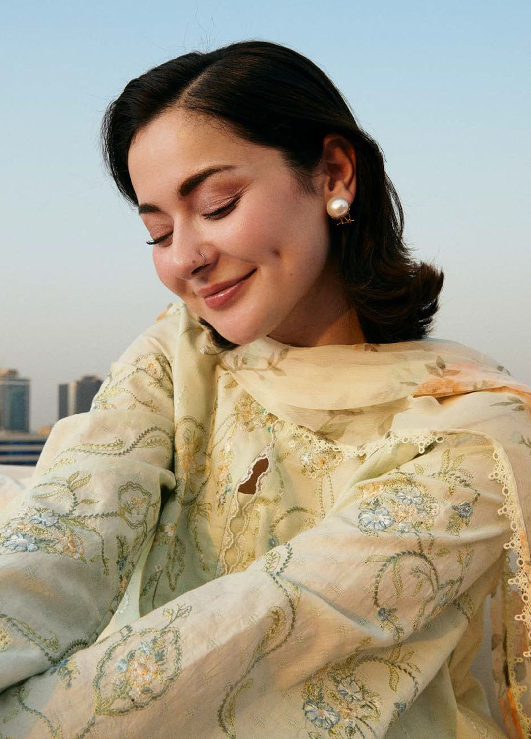 Coco by Zara Shahjahan Embroidered Jacquard Suits Unstitched 3 Piece CZS25LD D-1 B Elva - Summer Collection