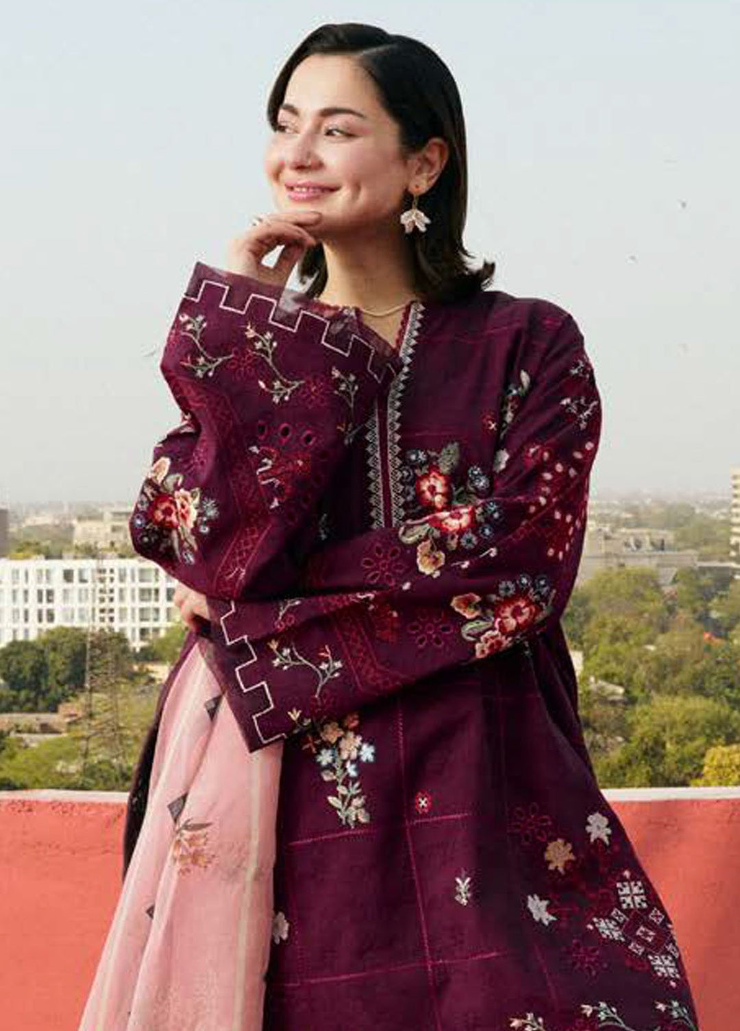 Coco by Zara Shahjahan Embroidered Jacquard Suits Unstitched 3 Piece CZS25LD D-5 B Sufa - Summer Collection