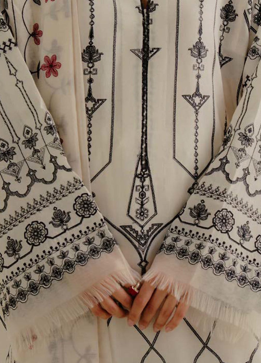 Coco by Zara Shahjahan Embroidered Lawn Suits Unstitched 3 Piece CZS25LD D-2 B Iris - Summer Collection