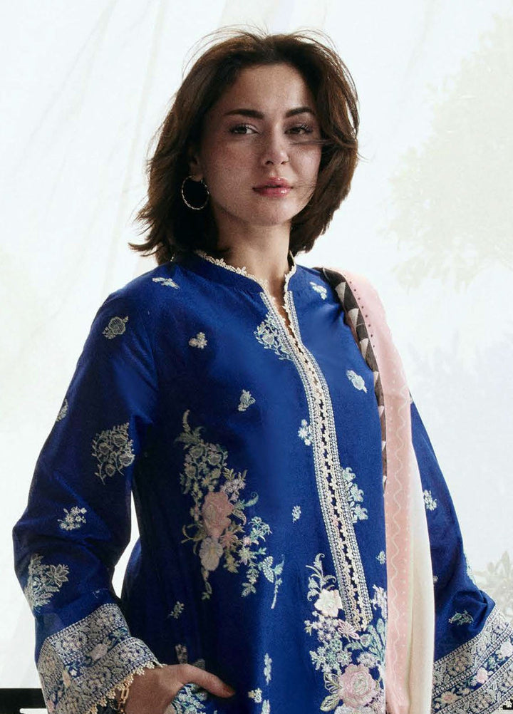 Coco by Zara Shahjahan Embroidered Lawn Suits Unstitched 3 Piece CZS25LD D-3 A Luleh - Summer Collection
