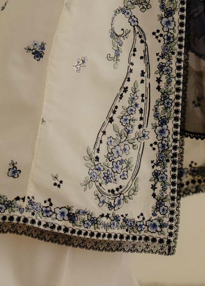 Coco by Zara Shahjahan Embroidered Lawn Suits Unstitched 3 Piece CZS25LD D-4 A Yana - Summer Collection