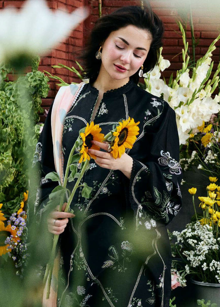 Coco by Zara Shahjahan Embroidered Lawn Suits Unstitched 3 Piece CZS25LD D-8 A Tara - Summer Collection