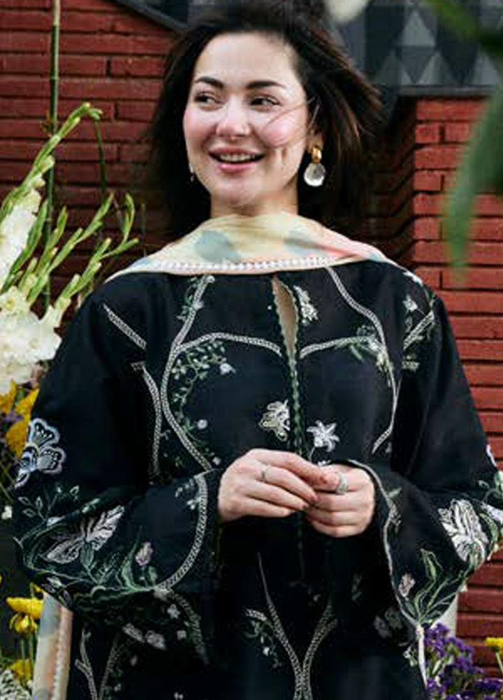 Coco by Zara Shahjahan Embroidered Lawn Suits Unstitched 3 Piece CZS25LD D-8 A Tara - Summer Collection