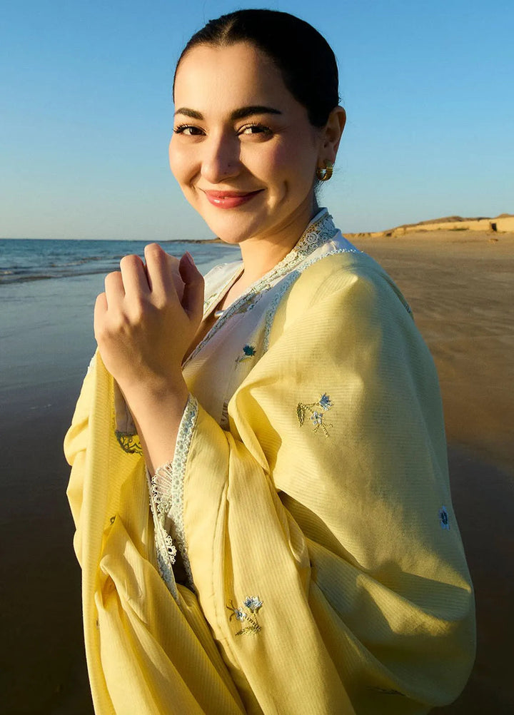 Coco By Zara Shahjahan Embroidered Jacquard Suits Unstitched 3 Piece CZS25L D10B Nora - Summer Collection