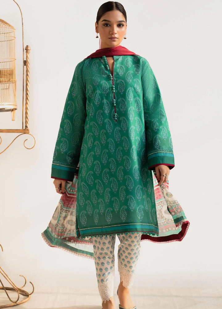 Coco Prints By Zara Shahjahan Printed Lawn Suits Unstitched 3 Piece CZS24P D4 Chaap - Summer Collection