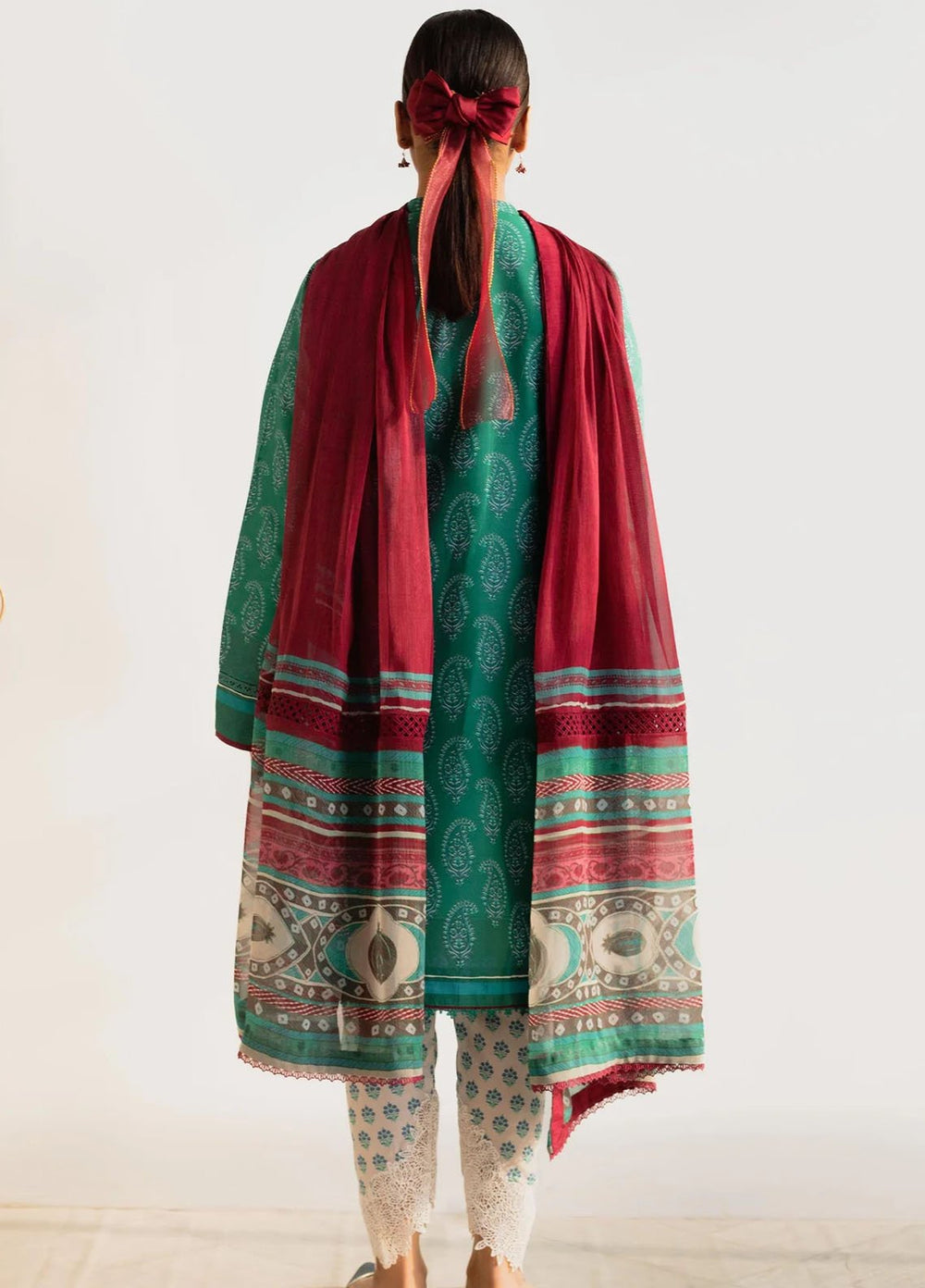 Coco Prints By Zara Shahjahan Printed Lawn Suits Unstitched 3 Piece CZS24P D4 Chaap - Summer Collection