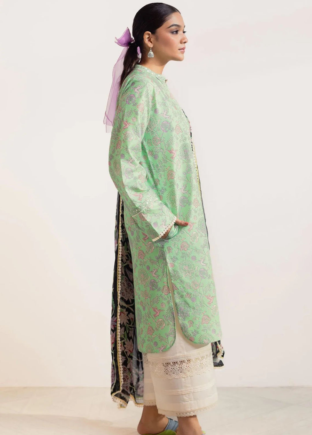 Coco Prints By Zara Shahjahan Printed Lawn Suits Unstitched 3 Piece CZS24P D6 Mehak - Summer Collection