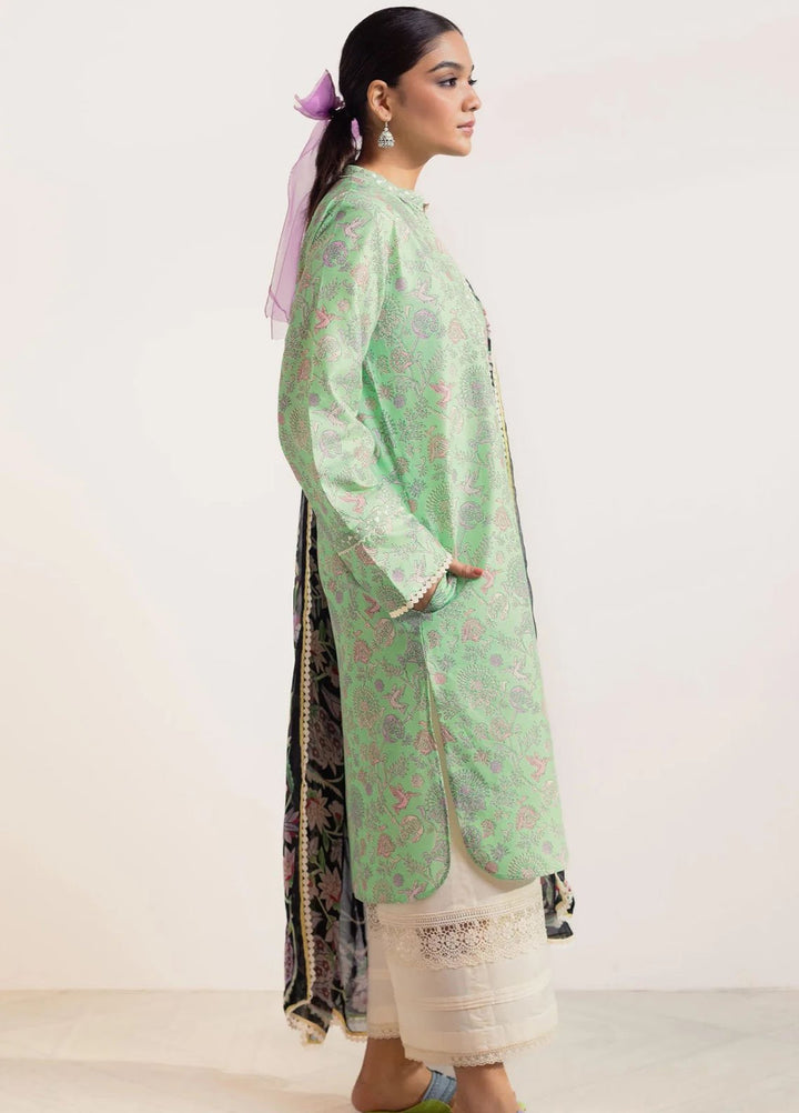 Coco Prints By Zara Shahjahan Printed Lawn Suits Unstitched 3 Piece CZS24P D6 Mehak - Summer Collection