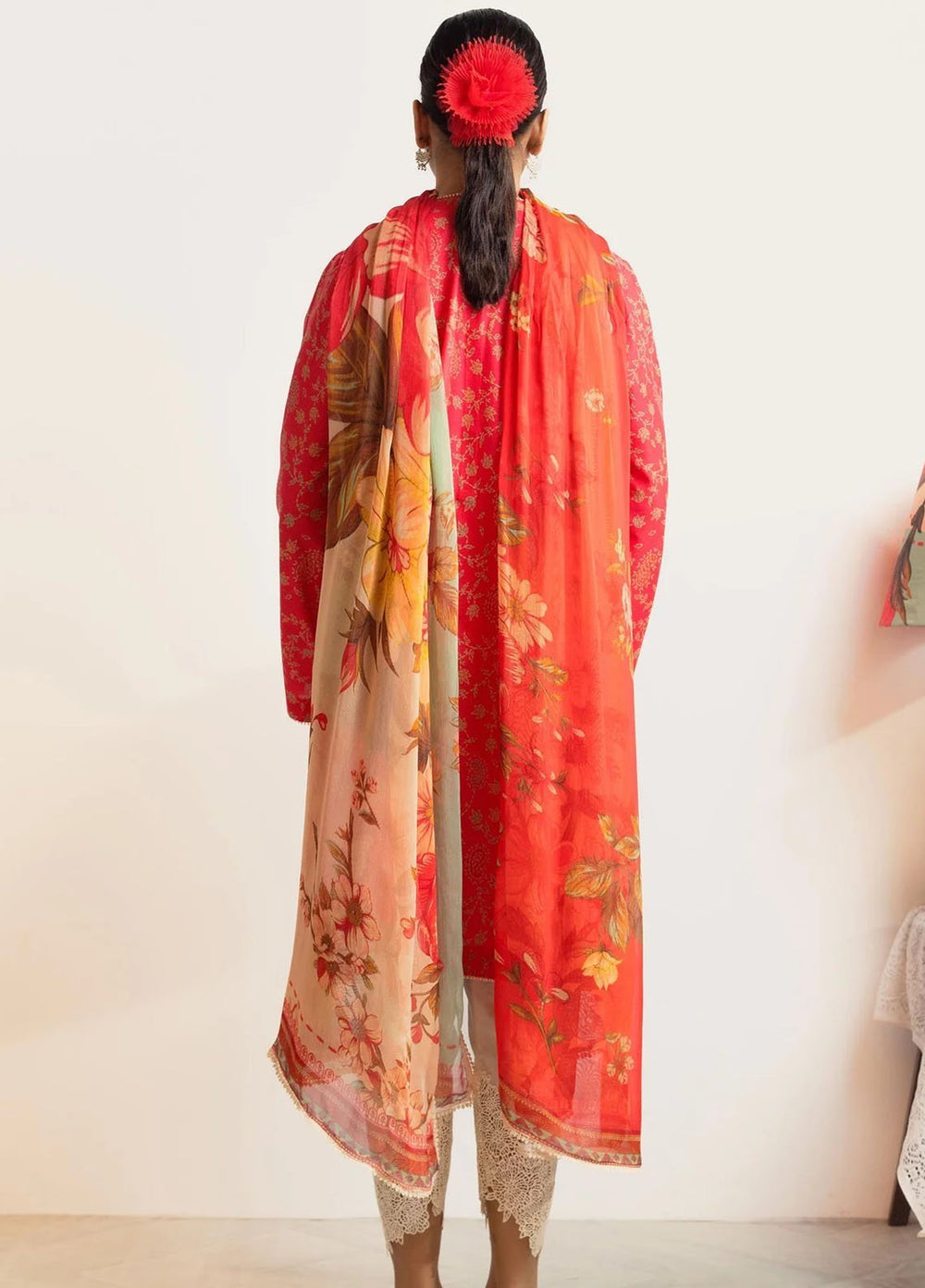 Coco Prints By Zara Shahjahan Printed Lawn Suits Unstitched 3 Piece CZS24P D8 Chambeli - Summer Collection