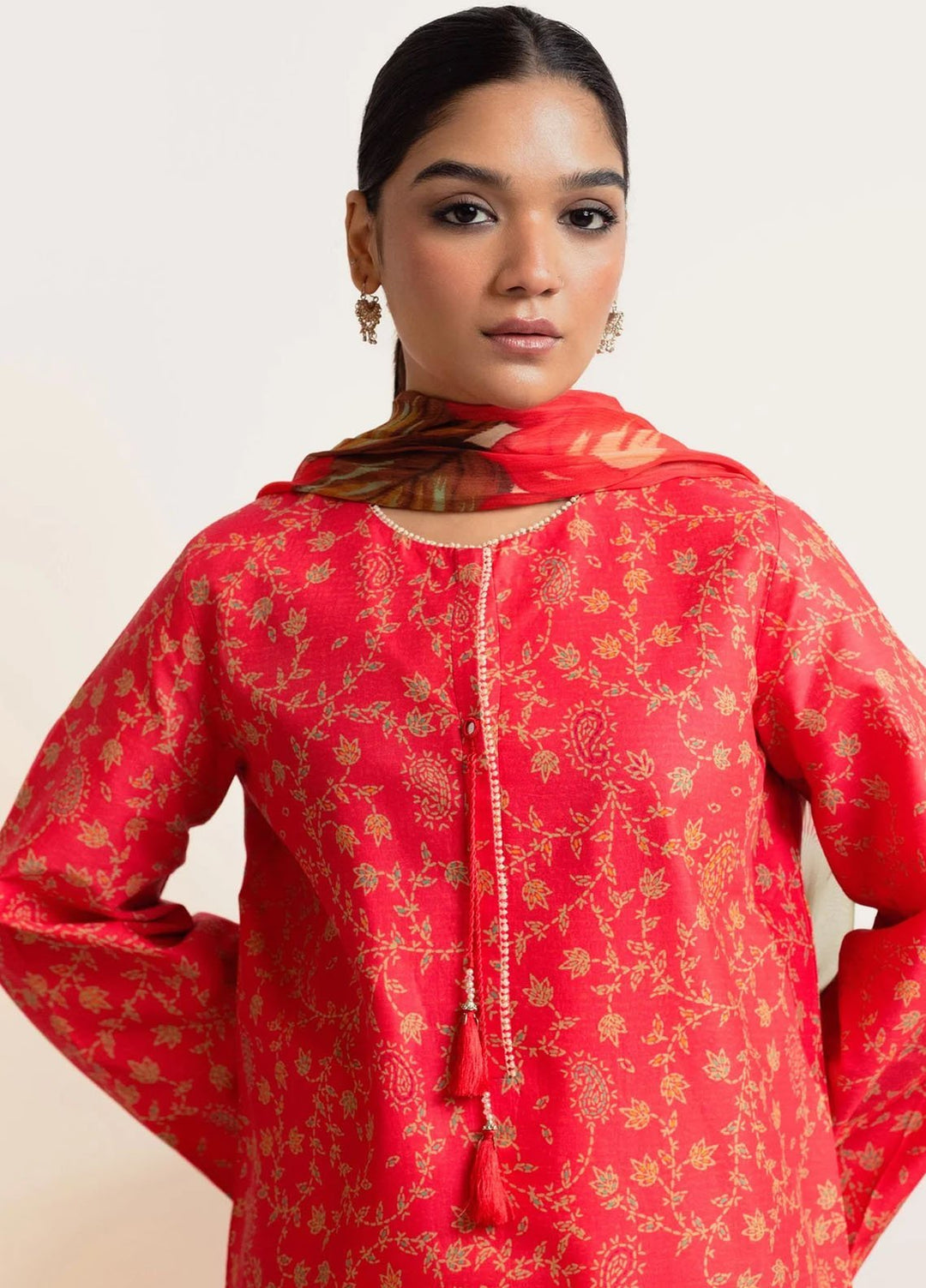 Coco Prints By Zara Shahjahan Printed Lawn Suits Unstitched 3 Piece CZS24P D8 Chambeli - Summer Collection