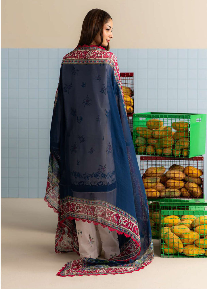 Coco Prints by Zara Shahjahan Printed Lawn Suits Unstitched 3 Piece CZS25PS D-10 A Emin - Summer Collection