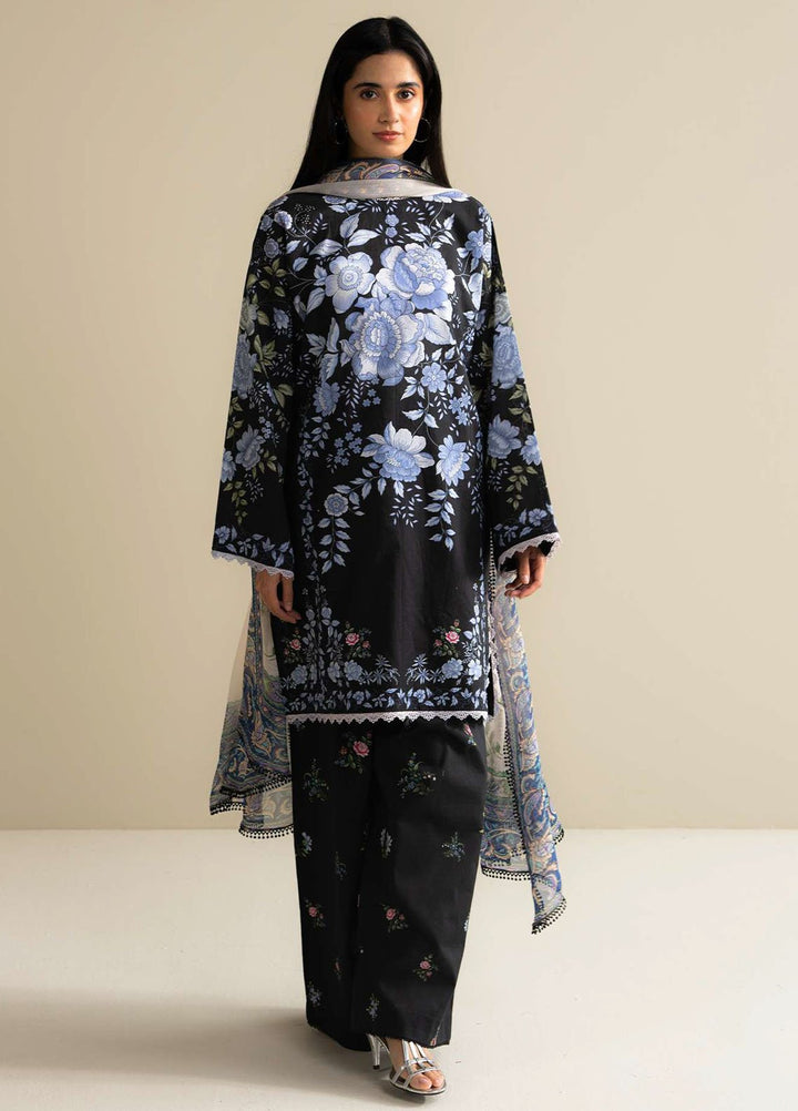 Coco Prints by Zara Shahjahan Printed Lawn Suits Unstitched 3 Piece CZS25PS D-10 B Emin - Summer Collection