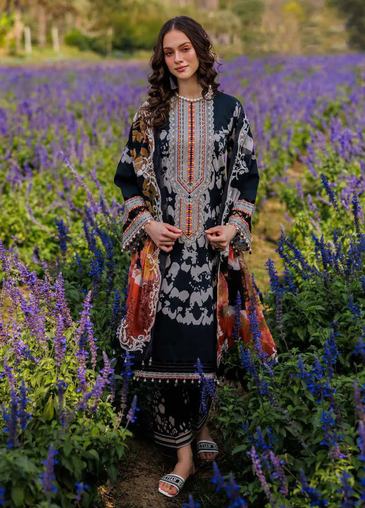 Combination by Charizma Embroidered Lawn Suits Unstitched 3 Piece CRZ25CL CC5-01 - Summer Collection