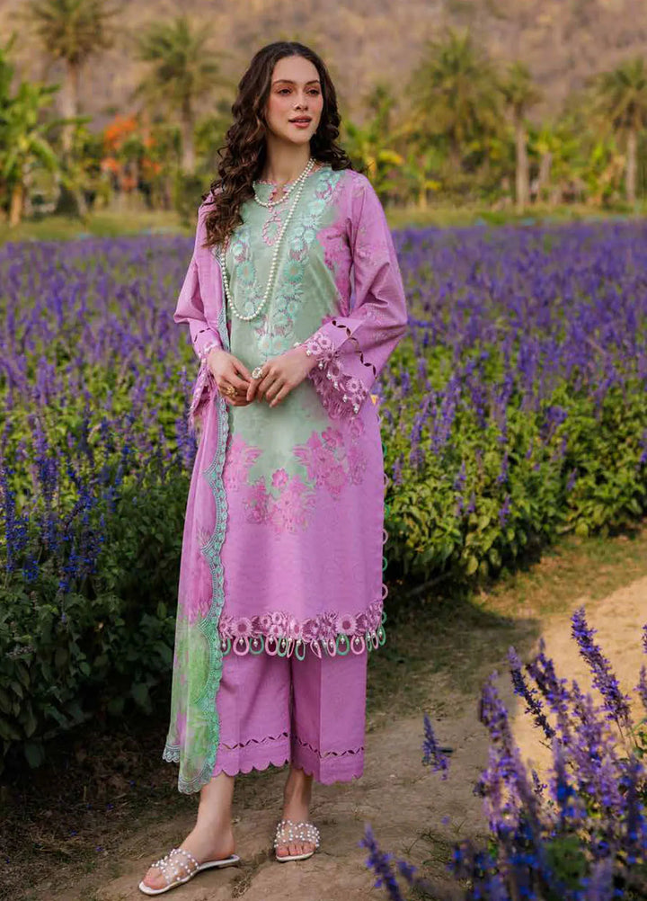 Combination by Charizma Embroidered Lawn Suits Unstitched 3 Piece CRZ25CL CC5-03 - Summer Collection