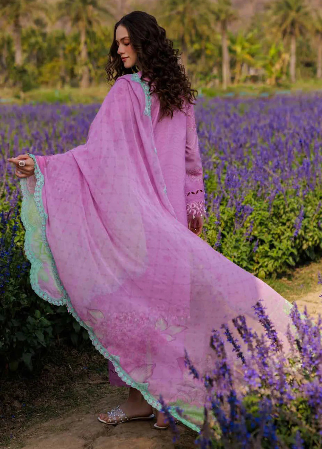 Combination by Charizma Embroidered Lawn Suits Unstitched 3 Piece CRZ25CL CC5-03 - Summer Collection