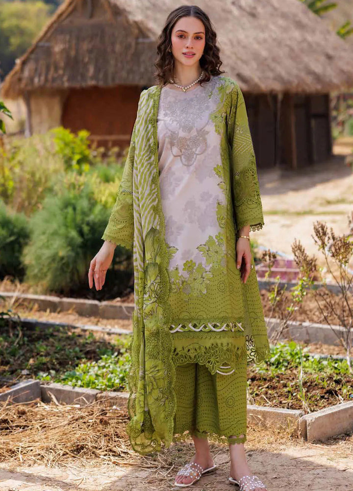 Combination by Charizma Embroidered Lawn Suits Unstitched 3 Piece CRZ25CL CC5-05 - Summer Collection