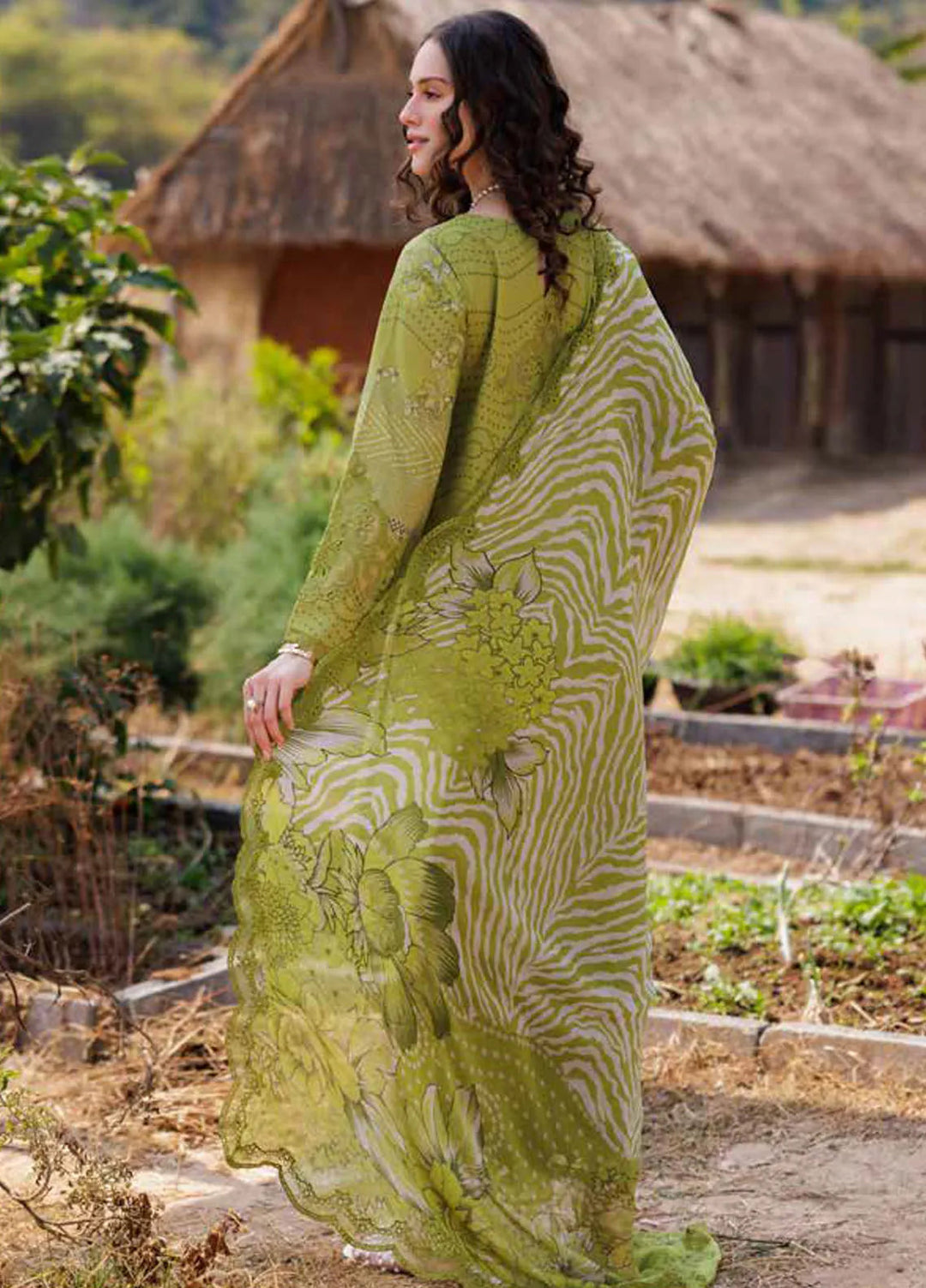 Combination by Charizma Embroidered Lawn Suits Unstitched 3 Piece CRZ25CL CC5-05 - Summer Collection