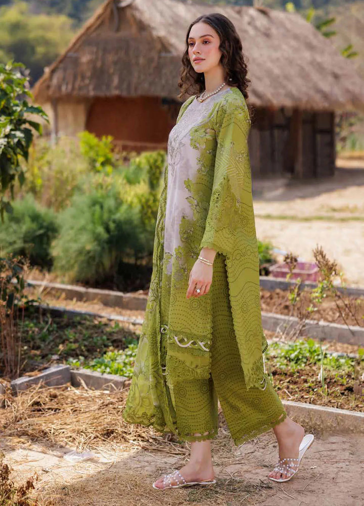 Combination by Charizma Embroidered Lawn Suits Unstitched 3 Piece CRZ25CL CC5-05 - Summer Collection
