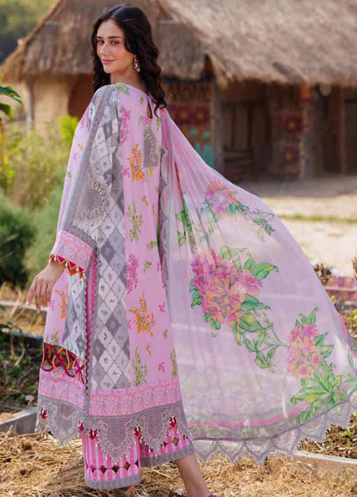 Combination by Charizma Embroidered Lawn Suits Unstitched 3 Piece CRZ25CL CC5-07 - Summer Collection